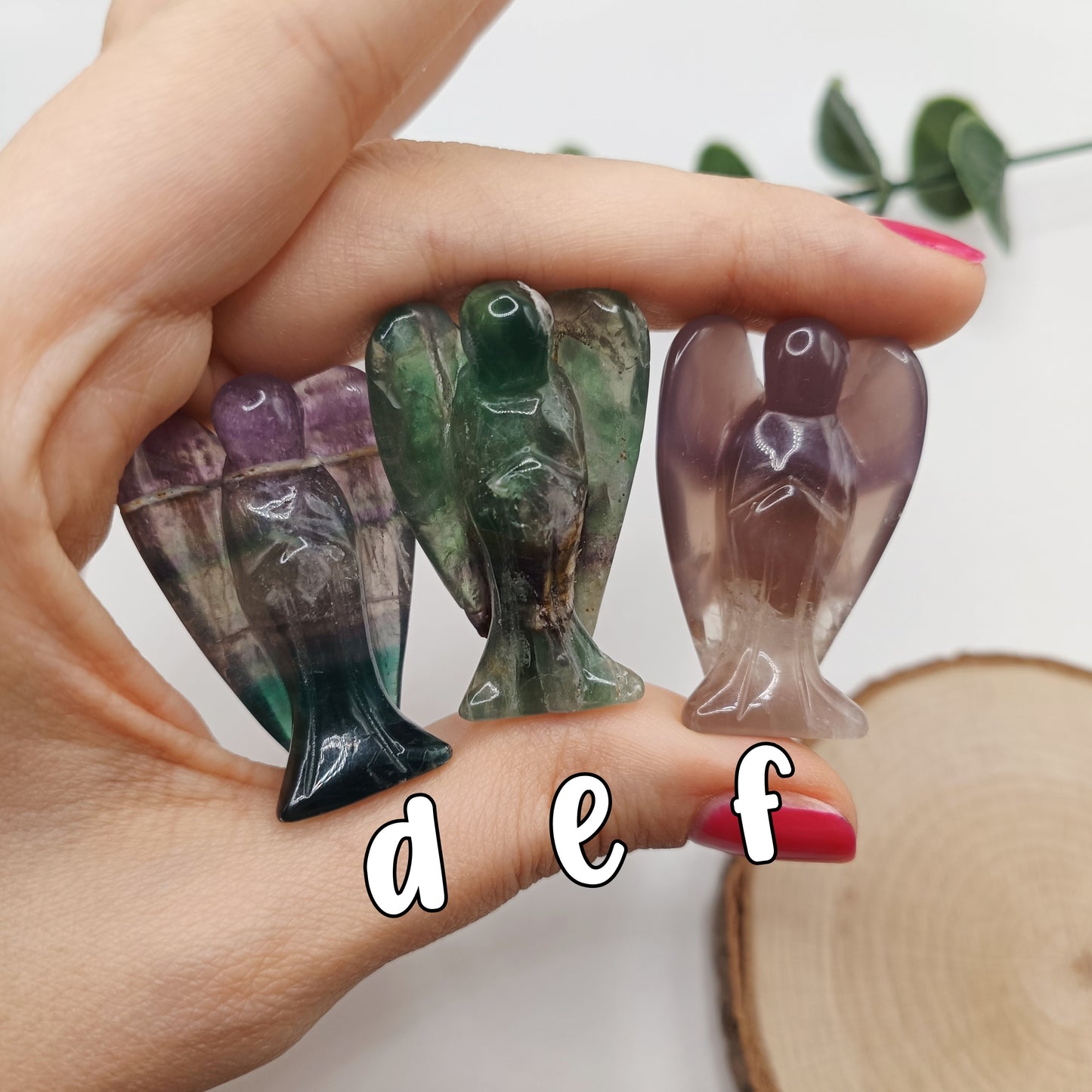 Angelo in fluorite
