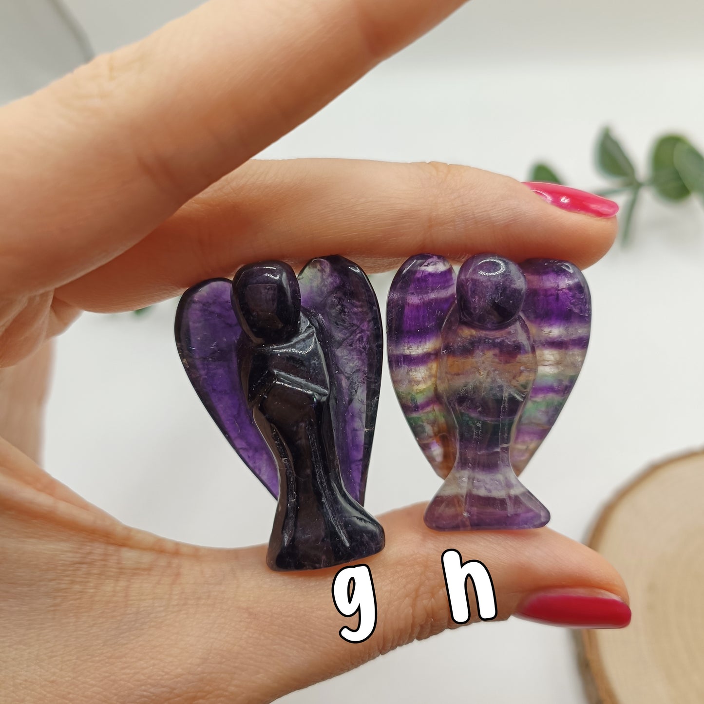 Angelo in fluorite