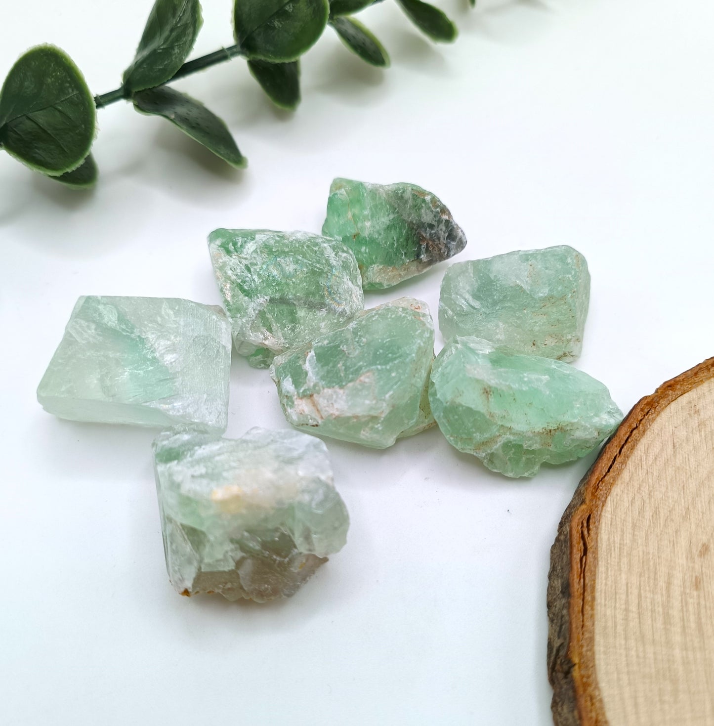 Fluorite verde grezza