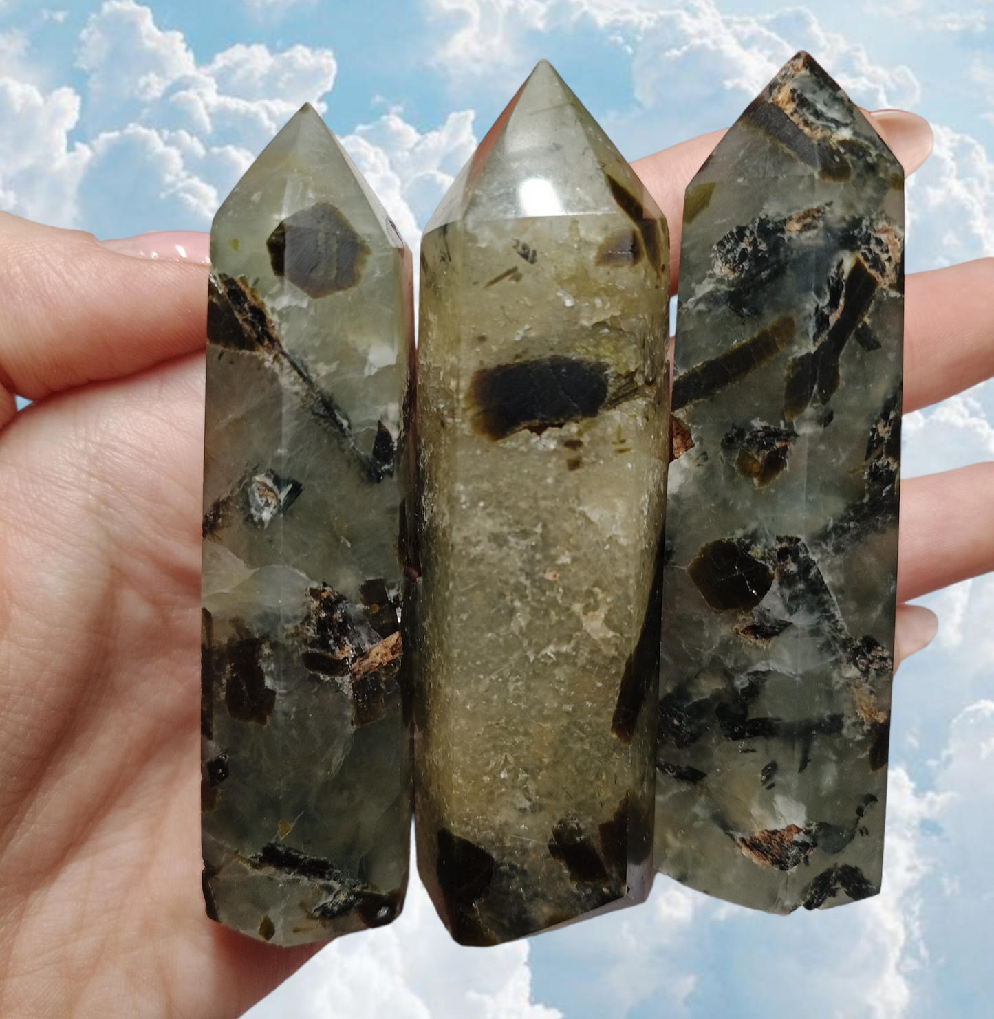 Torre in Prehnite