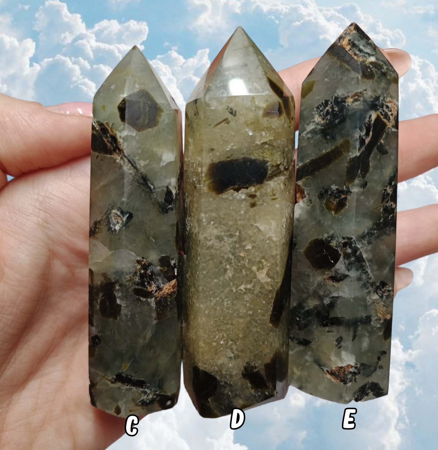 Torre in Prehnite