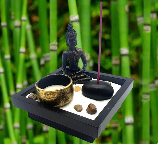 Giardinetto zen con Buddha